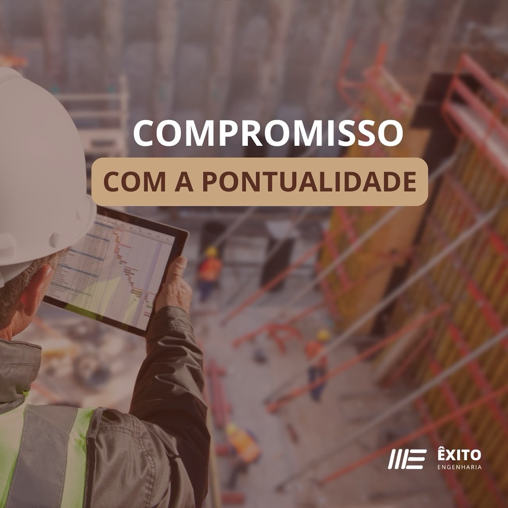 Obra da Êxito Engenharia em andamento em Belo Horizonte